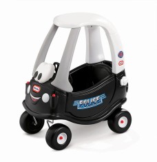 Little Tikes Masinuta Neagra De Politie Cozy Coupe foto