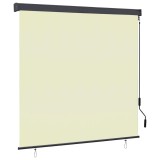 vidaXL Jaluzea tip rulou de exterior, crem, 160 x 250 cm 145977