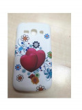 Cumpara ieftin Husa Telefon Silicon Samsung Galaxy Ace 3 s7270 White Hearts