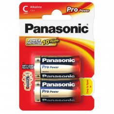 Baterie Panasonic Pro Power C R14 1,5V alcalina LR14PPG/2BP set 2 buc.