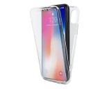 Husa iPhone XS Max 360 Grade Silicon Full Cover Transparenta