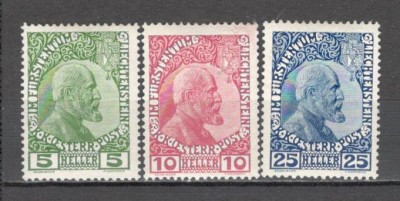 Liechtenstein.1912 Principele Johann II SL.1 foto