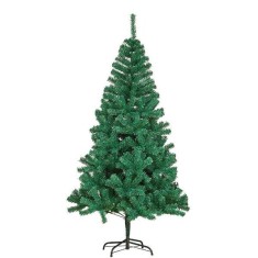 Brad de Craciun artificial cu aspect natural, inaltime 180 cm verde, suport inclus