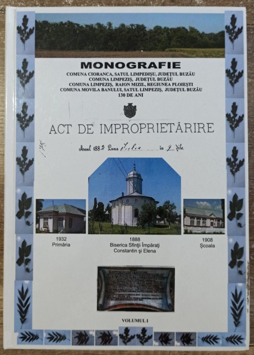 Monografia comunei Limpezis, judetul Buzau - Marin Duta