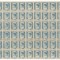 |Romania, LP 188/1945, Uzuale - Mihai I, hartie gri, bloc de 54 timbre, MNH