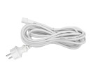Cablu de conectare la retea 5m alb pentru instalatii luminoase Home KSHW5