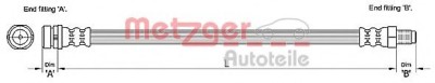 Conducta / cablu frana FORD C-MAX (DM2) (2007 - 2016) METZGER 4110238 foto
