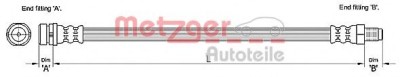 Conducta / cablu frana FORD FOCUS II Cabriolet (2006 - 2016) METZGER 4110238 foto