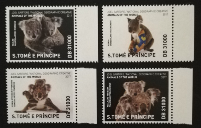 SAU TOME E PRINCIPE-KAOLA-1 Serie 4 Val.-MNH**-STP 171