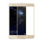 Folie de sticla Huawei P10 Lite, Elegance Luxury cu margini colorate Gold
