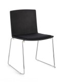 Cumpara ieftin Set 4 scaune argintiu negru Giulia 43.5x50x79 cm