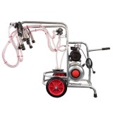 Aparat de muls oi si capre cu 4 posturi si loc de 1 bidon