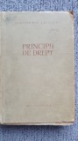 Principii de Drept Ministerul Justitiei GH. PENCULESCU 1958, 960 pagini