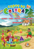 Jumbo 80 cu alfabet, cifre, fructe, legume, culori și 80 abțibilduri (Vol. 2) - Paperback - Eurobookids