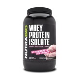 Nutrabio 100% Whey Protein Isolate, Izolat Proteic Din Zer Cu Aroma De