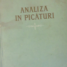 ANALIZA IN PICATURI - N. A. TANANAEV - ED TEHNICA, 1956