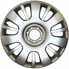 Set capace roti Opel Zafira B, pe 16 inch, culoare Silver, 16-407 foto