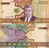 TURKMENISTAN 500 manat 2005 UNC!!!