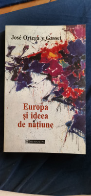 Jose Ortega y Gasset - Europa și ideea de națiune foto