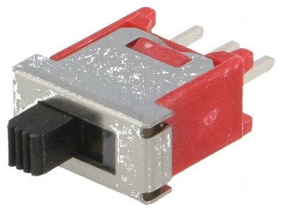 Comutator glisant SPDT 3A 120VAC 28VDC ON-ON THT foto