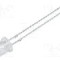 Dioda LED 5mm, roz, plat, 2.9...3.6V, OPTOSUPPLY - OSK5DK57E1A