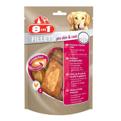 Fillets 8 in 1 PRO SKIN AND COAT for dogs - 80g foto