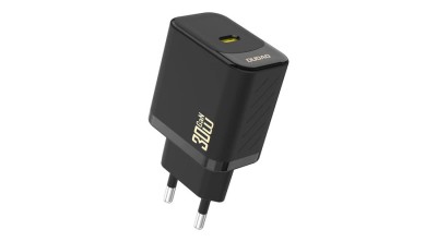 &amp;Icirc;ncărcător de perete Dudao A27P 30W PD GaN USB-C - Negru foto