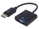 Convertor D-Sub 15pin HD la DisplayPort 0,15m Negru