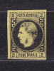1867 - Carol I - Favoriti - 2 parale - hartie subtire - tip T6 din blocul report, Regi, Nestampilat