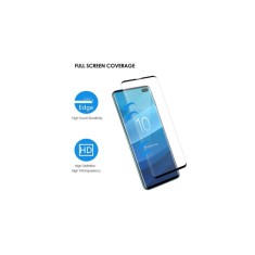 Folie de sticla securizata pentru Samsung Galaxy S10 Plus/S10+, Negru