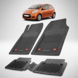 Cumpara ieftin Covorase Auto TeamCar&reg;Tip Tavita Compatibile Citroen C1 I (2005-2014) Negru