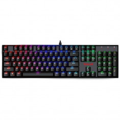 Tastatura gaming Redragon Vara RGB Black foto