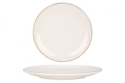 Bonna Farfurie pentru cină - Retro - Porţelan - 27 cm - set de 6 foto