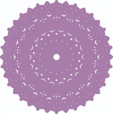 Sticker decorativ, Mandala, Mov, 60 cm, 7167ST-2 foto