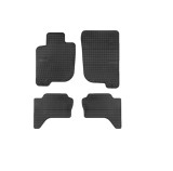Set covorase auto din cauciuc pentru Opel Combo E 2 locuri 2018-&amp;gt; prezent; Peugeot Rifter VAN 2018-&amp;gt; prezent, presuri RapidAuto, Negru