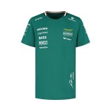 Aston Martin tricou de copii Alonso official Teamline Replica F1 Team 2025 - 152 cm (dětsk&eacute;)