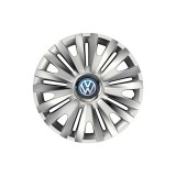 Set 4 capace roti Cu Inel Cromat Royal R14 Compatibil Cu Volkswagen