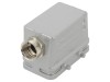 Carcasa Conector HDC Amphenol C146 E10, Aluminiu, IP65, Montare pe Cablu, Unghi, M20