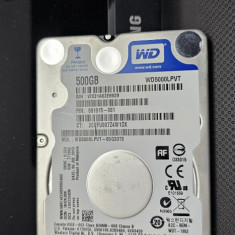 HARD WD BLUE 500 GB /SATA / PENTRU LEPTOP /ARE 100 % VIATA !