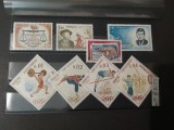 Lot de Lux Monaco 1964 - Seria Romboidală Olimpica Tokyo, Memorial John F Kennedy, Drepturile Omului, Frederic Mistral, 8v, MNH -A333