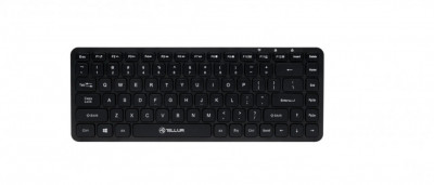 Tastatura wireless Tellur mini, negru foto