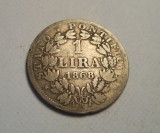 Vatican 1 Lira 1868, Europa