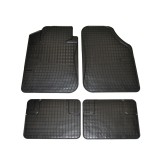 Set covorase auto din cauciuc Mat 1 Universale culoare Negru, presuri BestAutoVest, 4 buc., Rapid