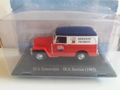 Macheta IKA Estanciera - IKA Service - 1965 - Deagostini Argentina 1:43 foto