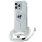 Husa MagSafe pentru Apple iPhone 14 Pro Max, Karl Lagerfeld, IML Crossbody Choupette&#039;s Head with Strap, Transparenta