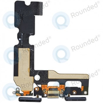 Conector de &icirc;ncărcare flex negru pentru iPhone 7