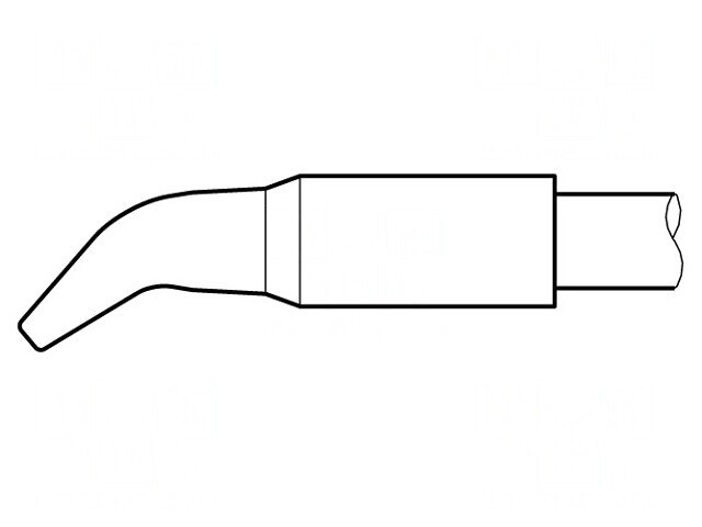V&acirc;rf şurubelniţă &icirc;ndoită 3,2x1,5mm longlife