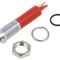 Lampă de Control LED Convex Roșie 6mm IP67 Alamă 3mm