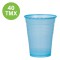 Pahare Unică Folosință, Set 40 Bucăți, Capacitate 200 ml, Culoare Albastru, Plastic