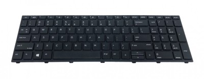 Tastatura laptop HP ProBook 450 G5 455 G5 470 G5 Black Frame Black Without Foil foto